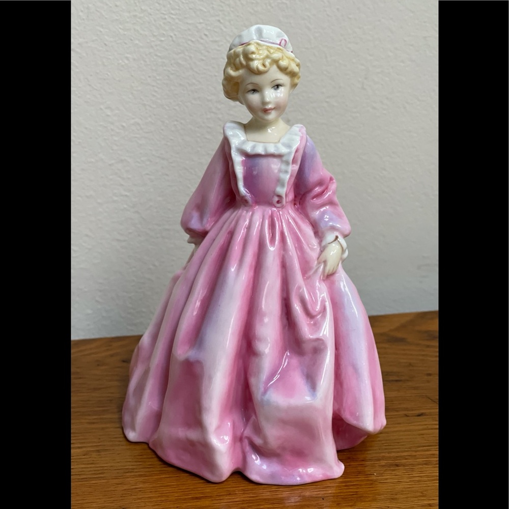 Grandmother's Dress Royal Worcester Girl Figurine